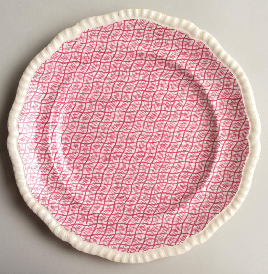 Spode's Gingham Dinner Plate by Spode-1