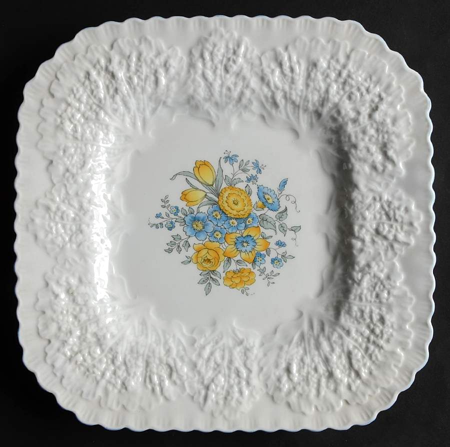 Spode's Jeanine Square Salad Plate by Spode-1