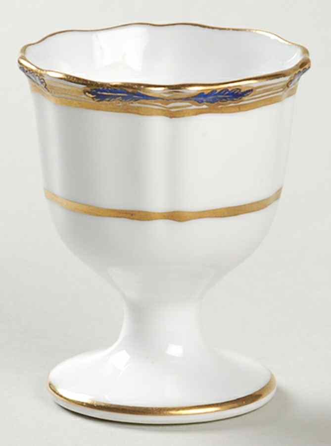 Stafford Blue Leaf Single Egg Cup by Spode-1