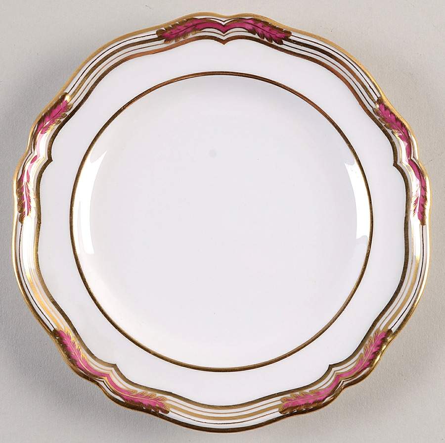 Stafford Red Leaf Bread & Butter Plate by Spode-1