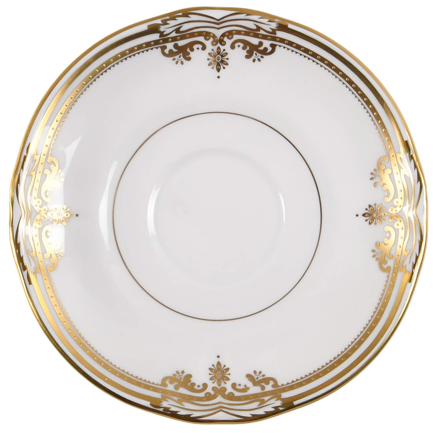 Stafford White Saucer by Spode-1