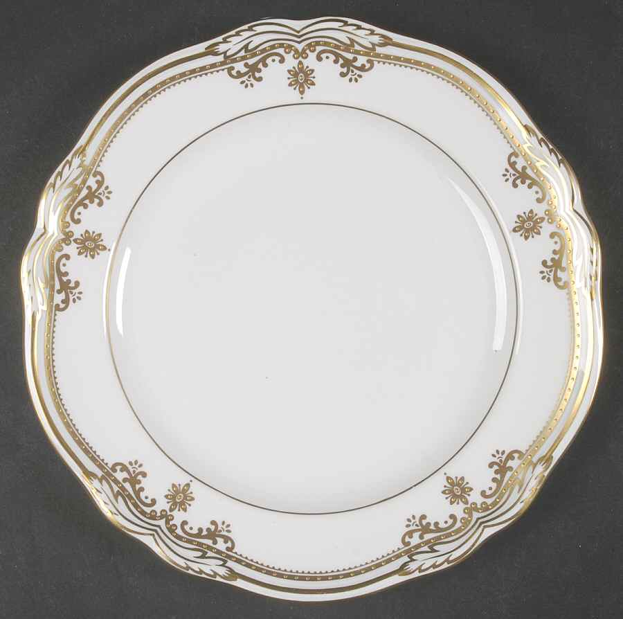 Stafford White Salad Plate by Spode-1