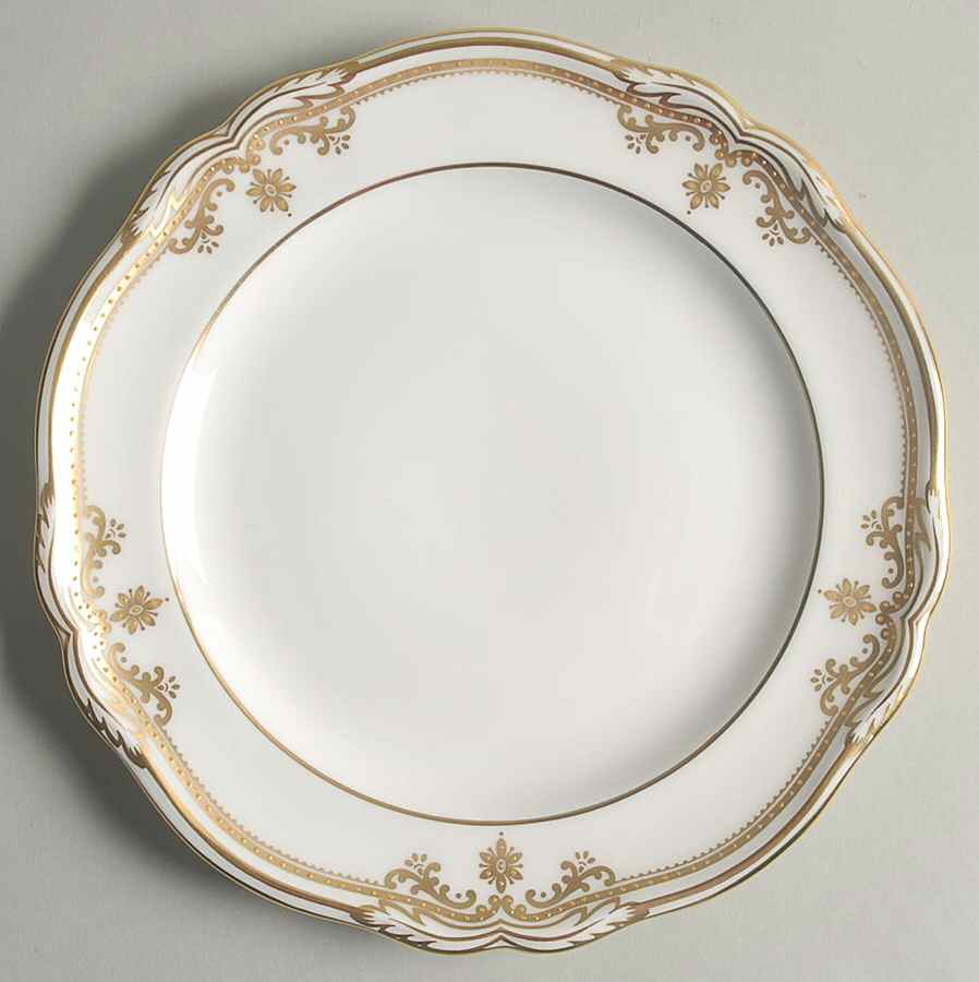 Stafford White Salad Plate by Spode-1