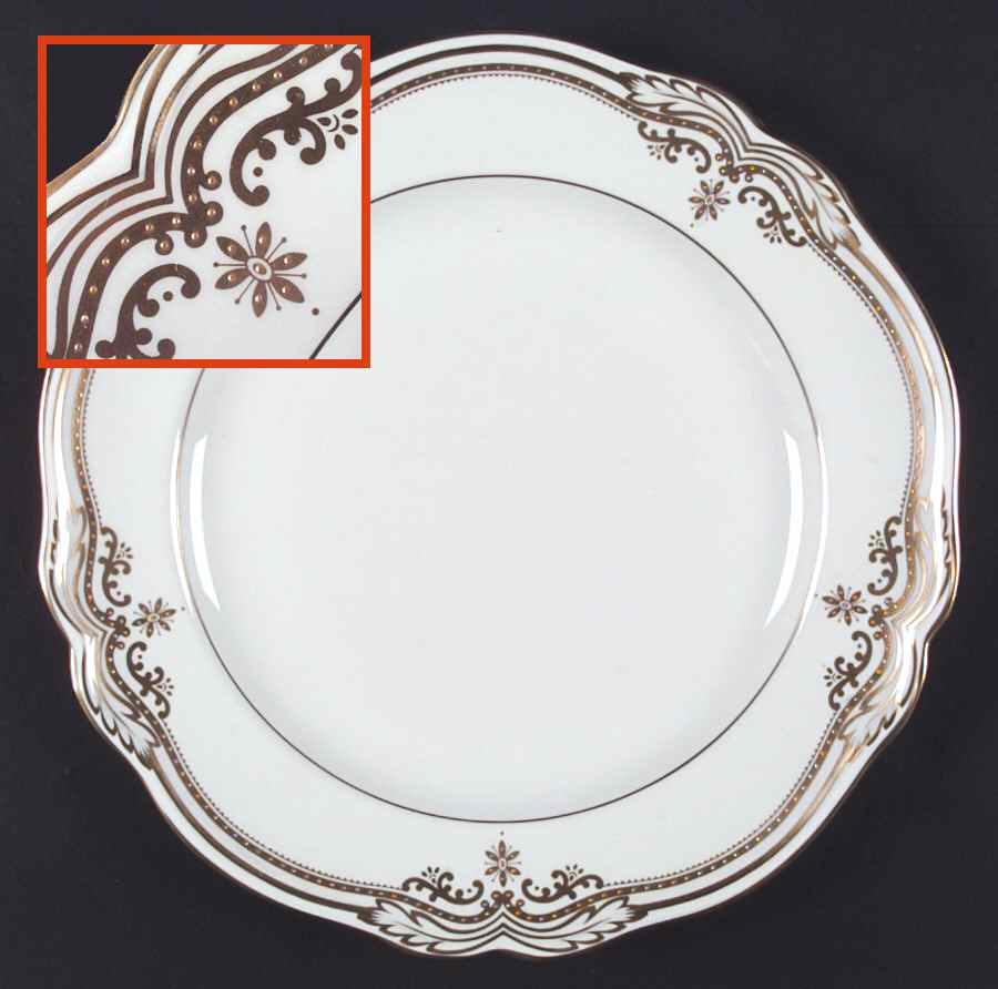 Stafford White Dinner Plate by Spode-1