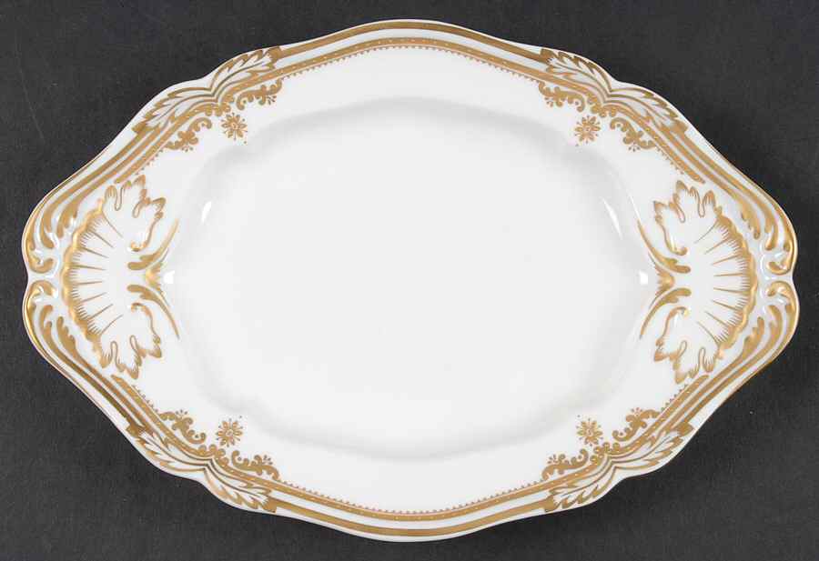 Stafford White Underplate for Gravy Boat by Spode-1