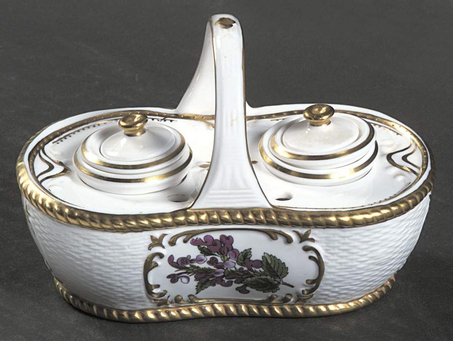 Stafford Flowers Ink Stand by Spode-1