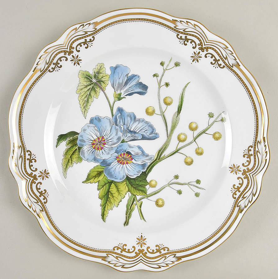 Stafford Flowers 12" Chop Plate (Round Platter) by Spode-1