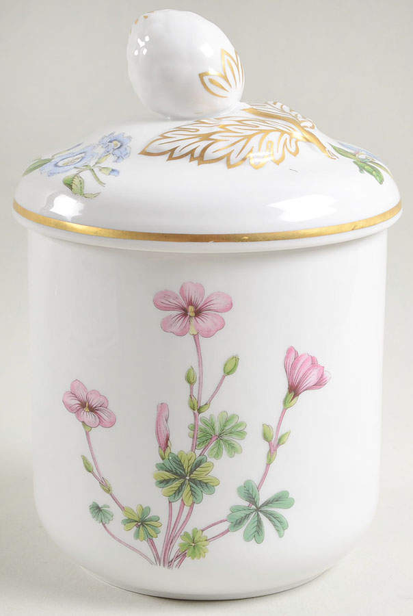 Stafford Flowers Small Canister Oven To Table by Spode-1