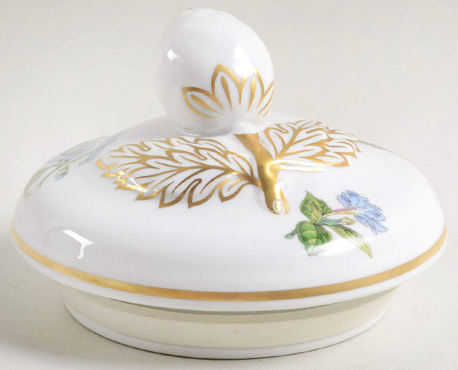 Stafford Flowers Lid for Small Canister Oven To Table by Spode-1