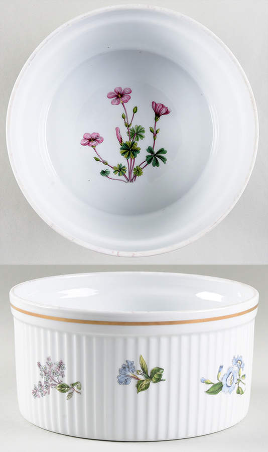 Stafford Flowers 7" Souffle by Spode-1