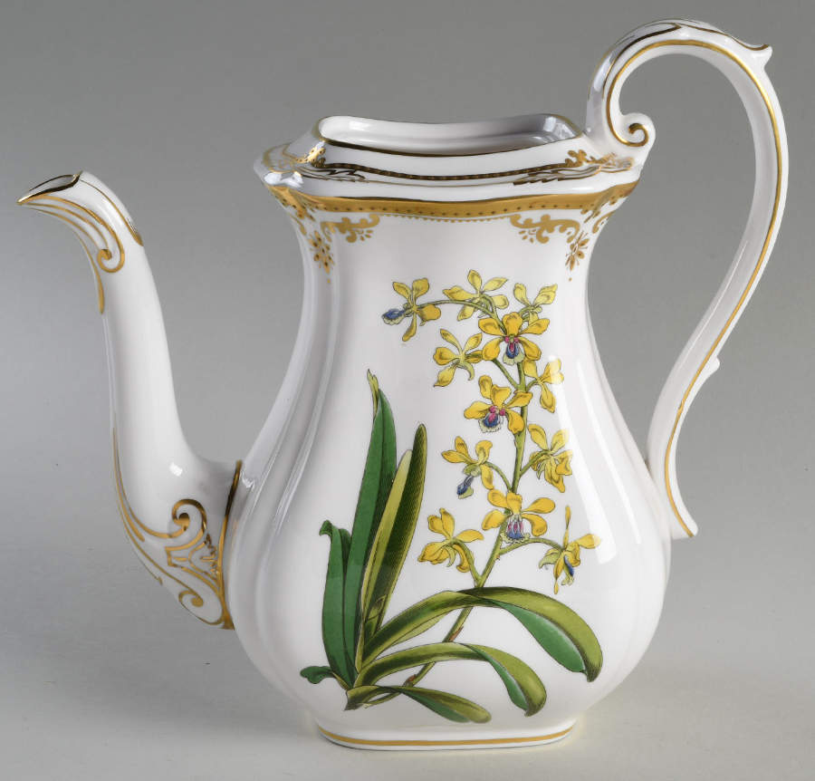Stafford Flowers Coffee Pot No Lid by Spode-1