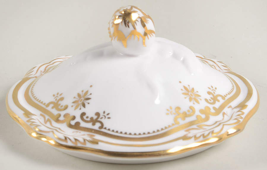 Stafford Flowers Lid for Cabinet Cup by Spode-1