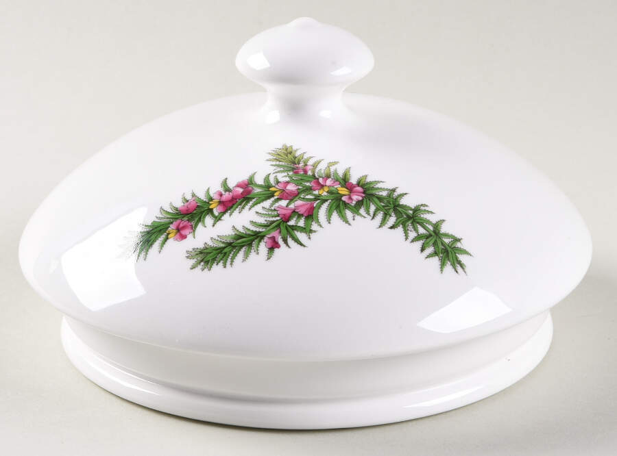 Stafford Flowers Cookie Jar No Lid by Spode-1