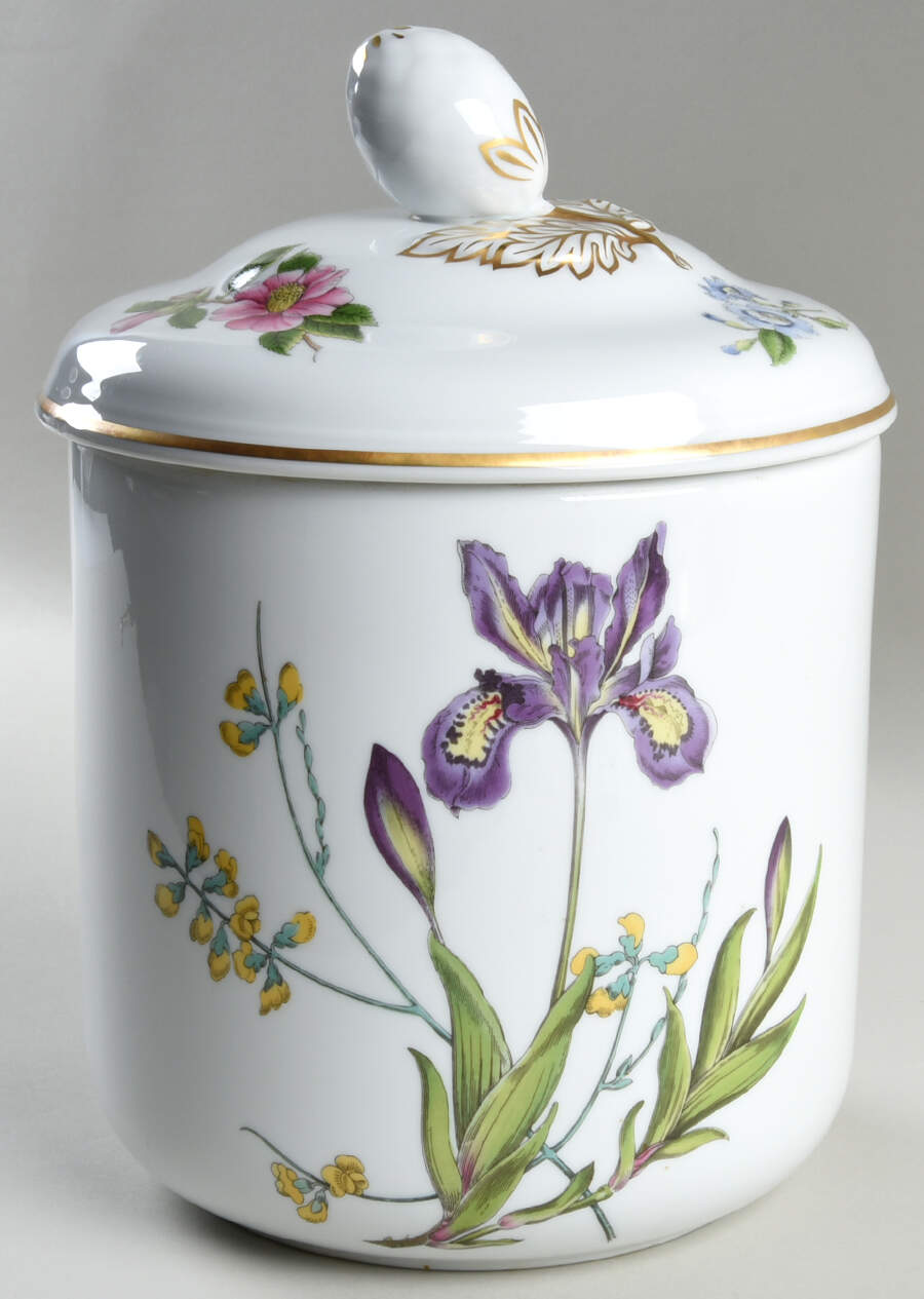 Stafford Flowers Large Oven To Table Canister & Lid by Spode-1