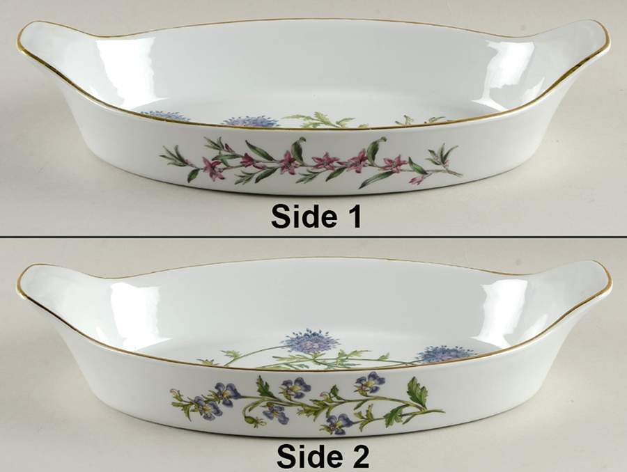Stafford Flowers 13" Augratin by Spode-1