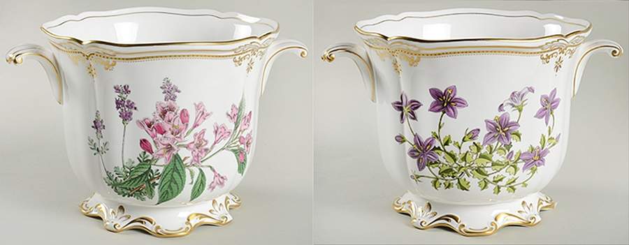 Stafford Flowers 6" Cachepot by Spode-1