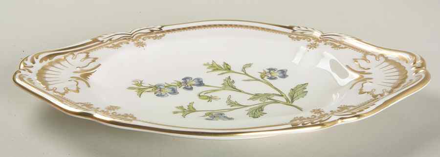 Stafford Flowers Relish/Gravy Underplate by Spode-1