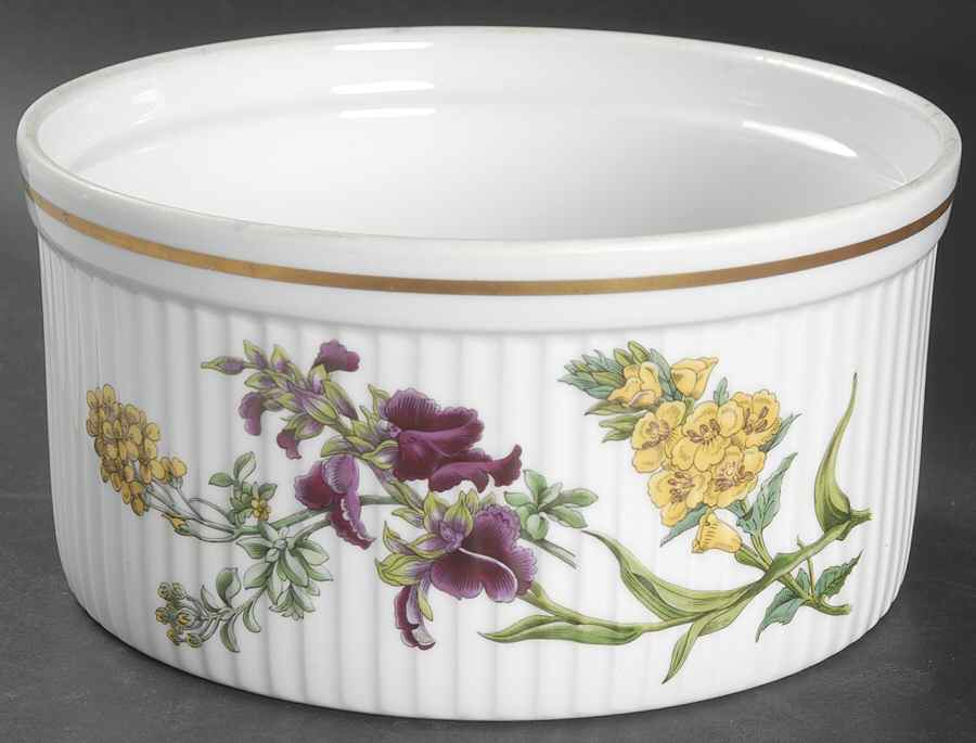 Stafford Flowers 7" Souffle by Spode-1