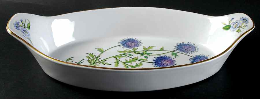 Stafford Flowers 13" Oval Oven To Table Baker by Spode-1