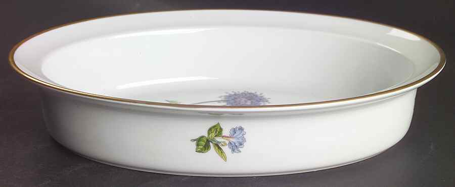 Stafford Flowers 11" Oven-To-Table Oval Baker by Spode-1