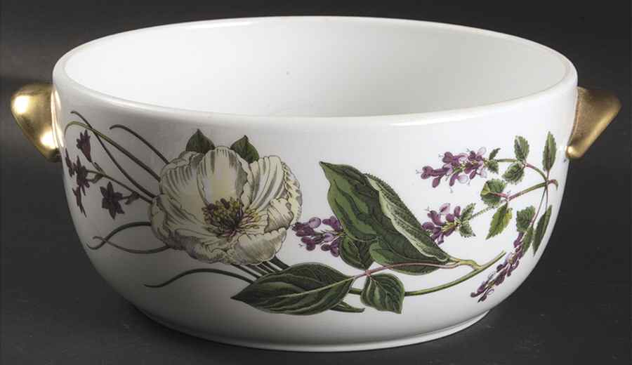 Stafford Flowers 2 Qt Round Oven-To-Table Casserole No Lid by Spode-1