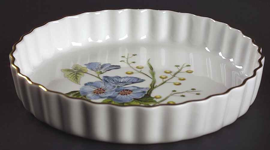 Stafford Flowers 7" Quiche Oven To Table by Spode-1