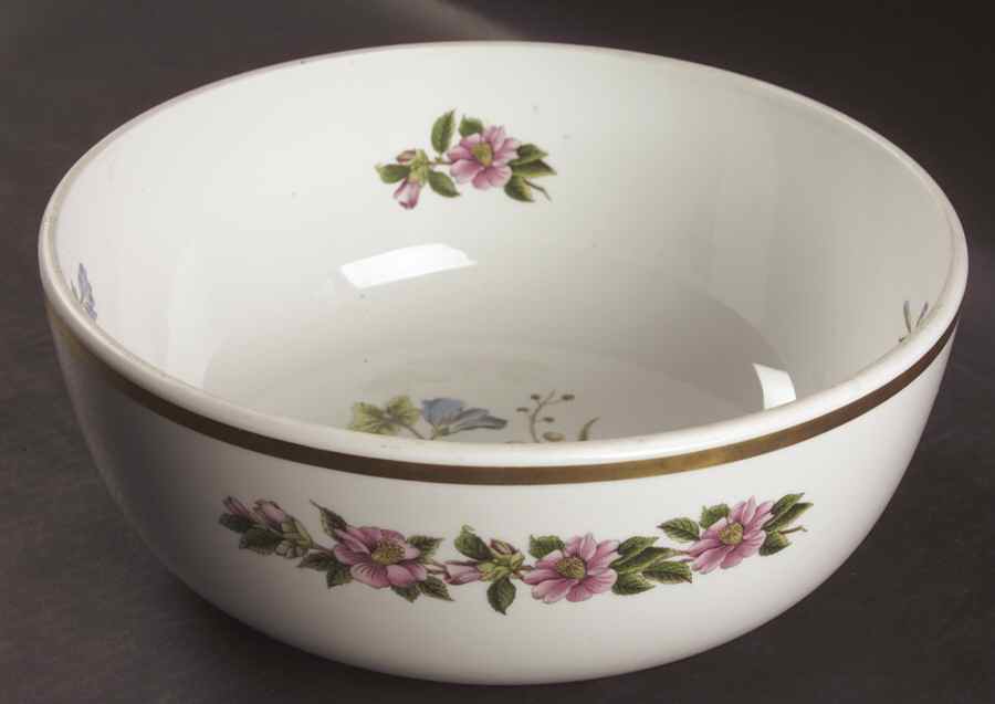 Stafford Flowers 10" Round Baker Oven To Table by Spode-1
