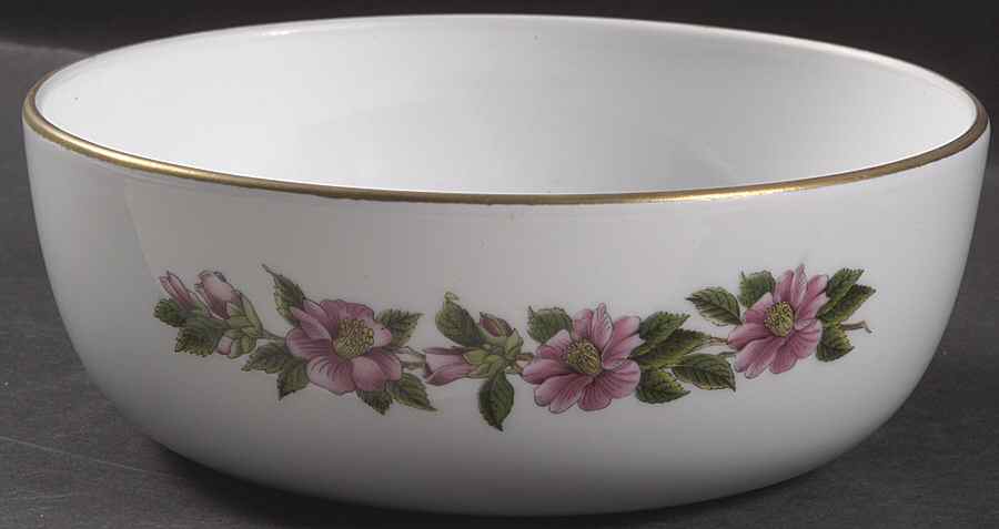 Stafford Flowers 8" Round Baker Oven To Table by Spode-1
