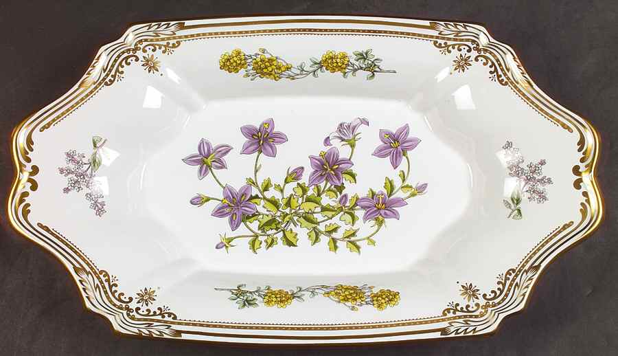 Stafford Flowers 14" Buffet Tray by Spode-1