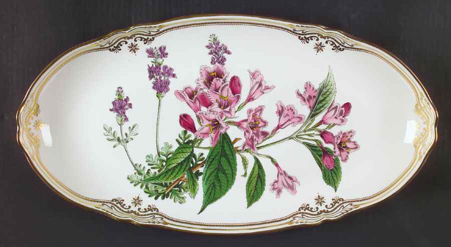 Stafford Flowers 18" Fish Platter by Spode-1