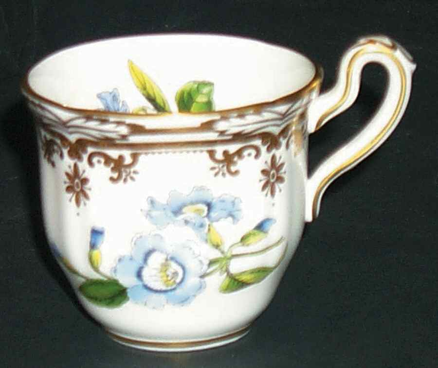 Stafford Flowers Flat Demitasse Cup by Spode-1