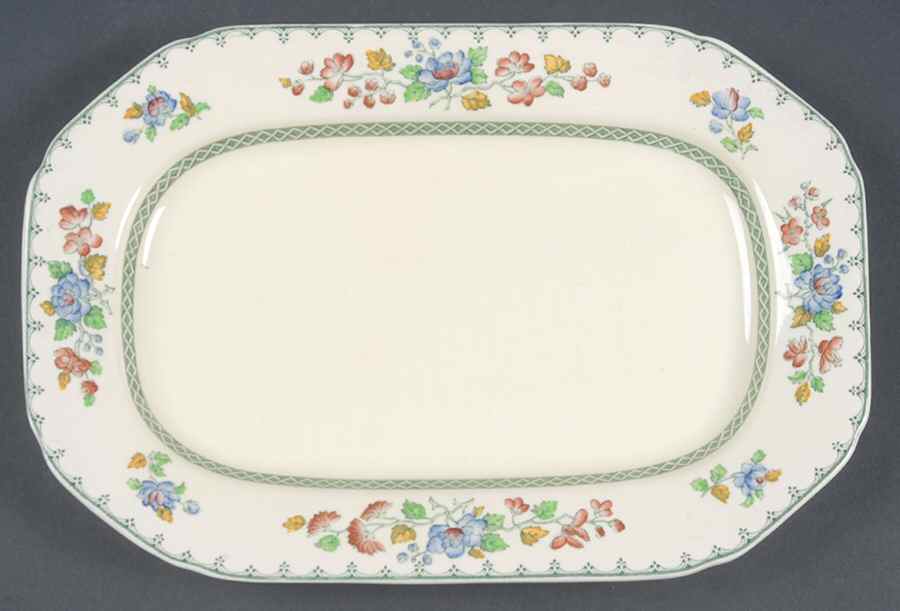 Strathmere 10" Oval Serving Platter by Spode-1