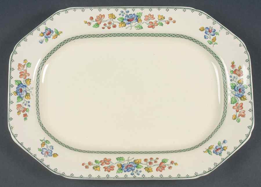 Strathmere 12" Oval Serving Platter by Spode-1