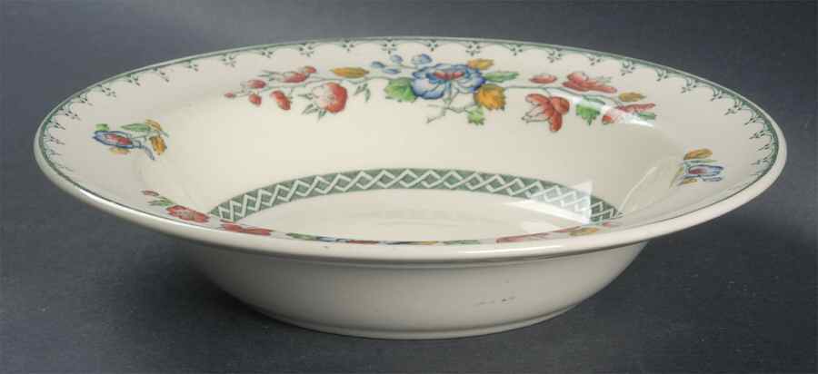 Strathmere Rim Cereal Bowl by Spode-1