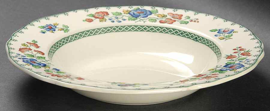 Strathmere Rim Soup Bowl by Spode-1