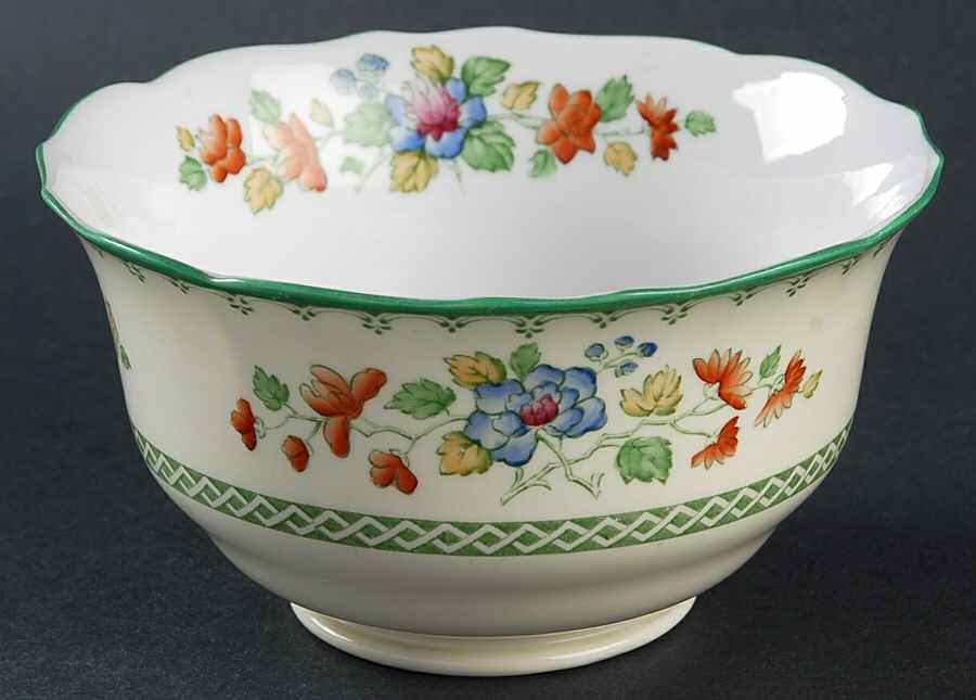 Strathmere Cranberry Bowl by Spode-1