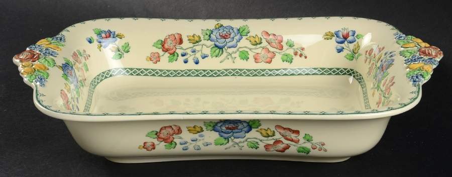 Strathmere 11" Rectangular Vegetable Bowl by Spode-1