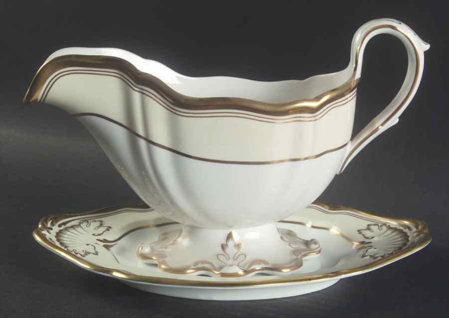 Stratford Gravy Boat & Underplate by Spode-1
