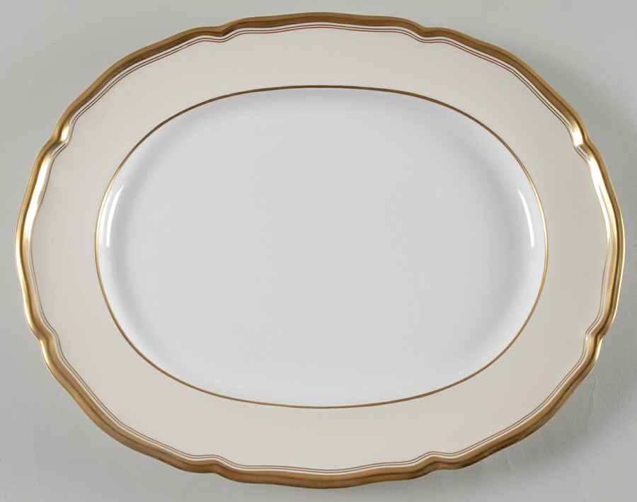 Stratford 12" Oval Serving Platter by Spode-1