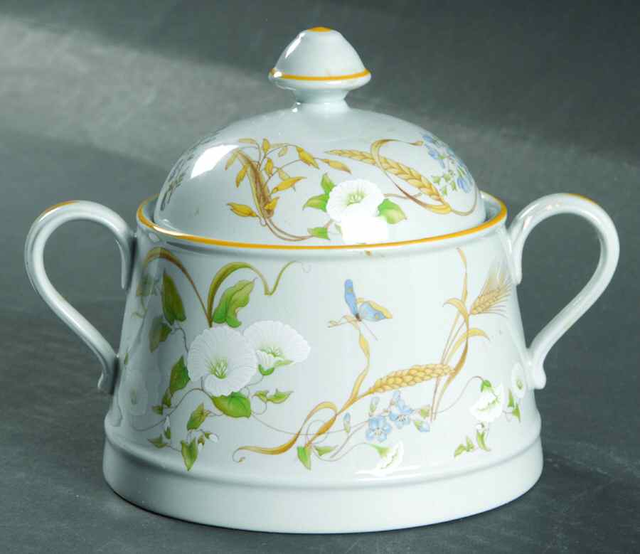Summer Harvest Sugar Bowl & Lid by Spode-1