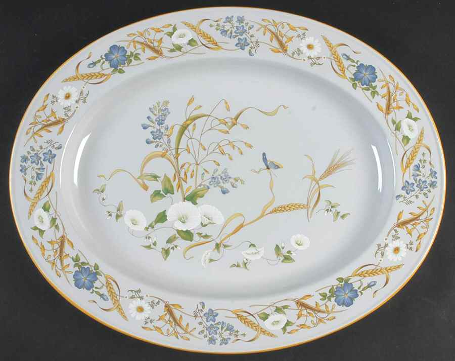 Summer Harvest 15" Oval Serving Platter by Spode-1