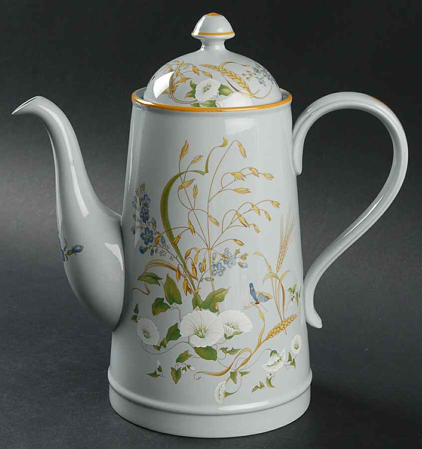 Summer Harvest Coffee Pot & Lid by Spode-1