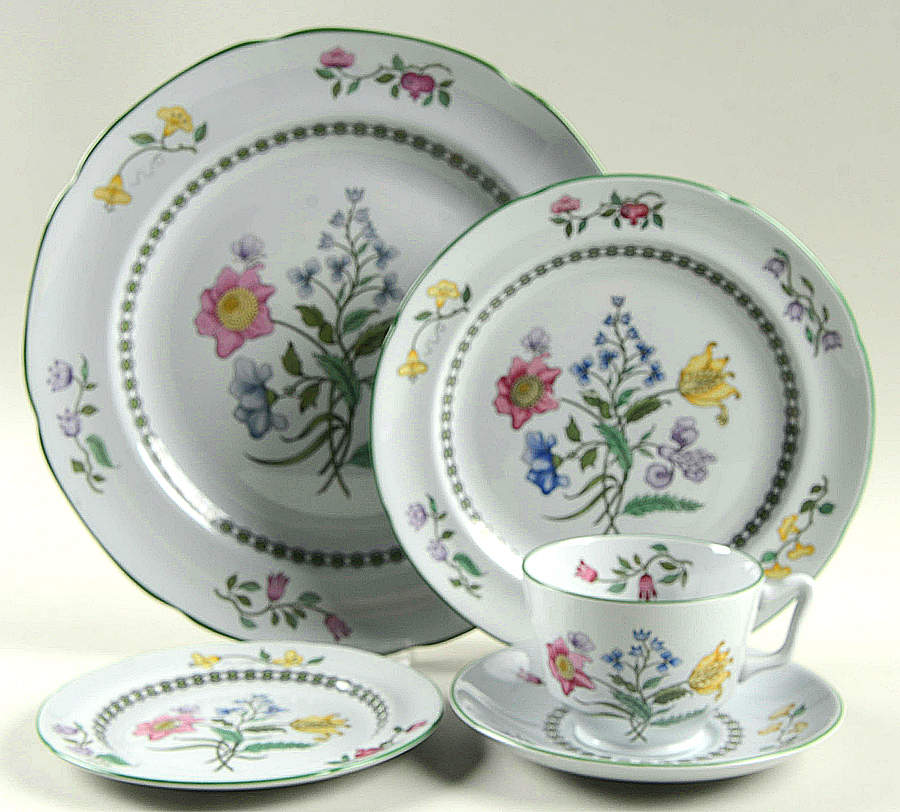Summer Palace (Fine Stone) 40 Piece Estate Set by Spode-1