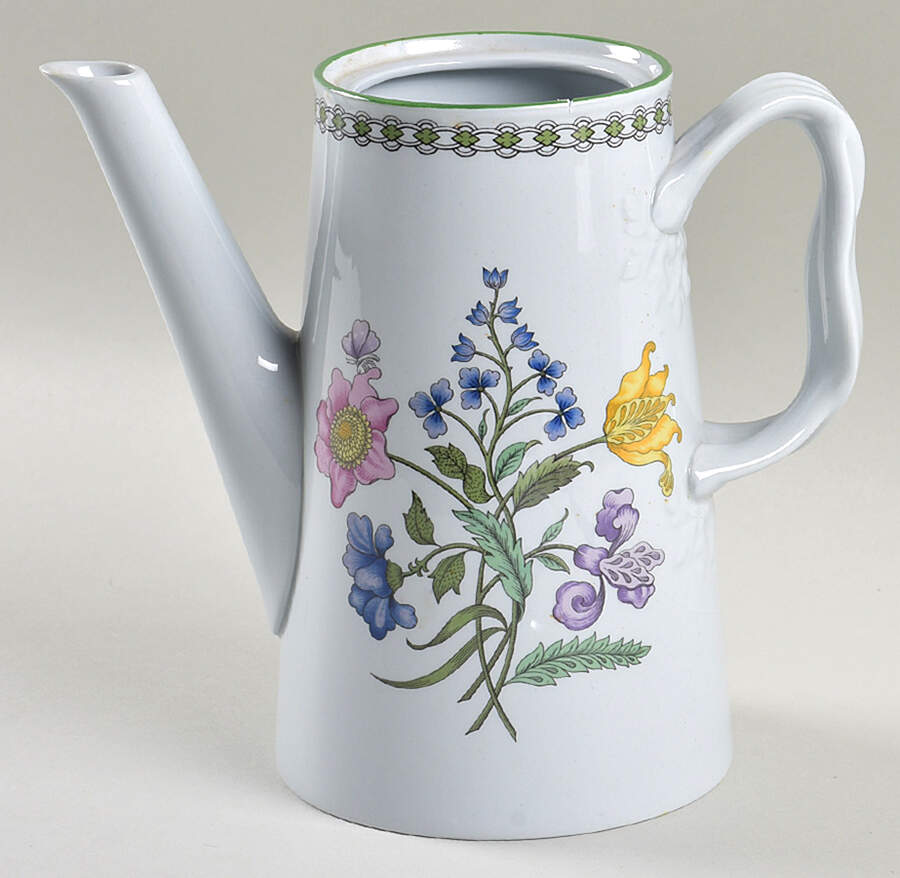 Summer Palace (Fine Stone) Small Coffee Pot No Lid by Spode-1