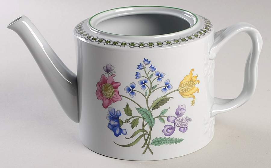Summer Palace (Fine Stone) Teapot No Lid by Spode-1