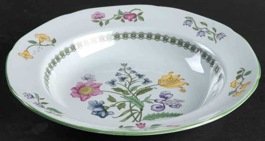 Summer Palace (Fine Stone) Rim Soup Bowl by Spode-1