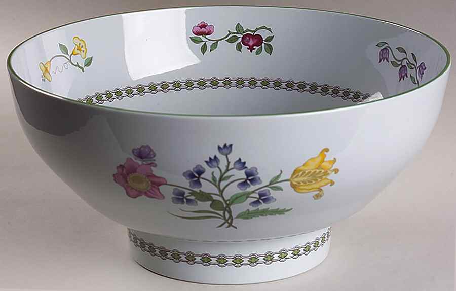 Summer Palace (Fine Stone) 10" Large Salad Serving Bowl by Spode-1