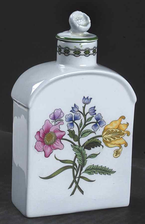 Summer Palace (Fine Stone) Tea Caddy & Lid by Spode-1
