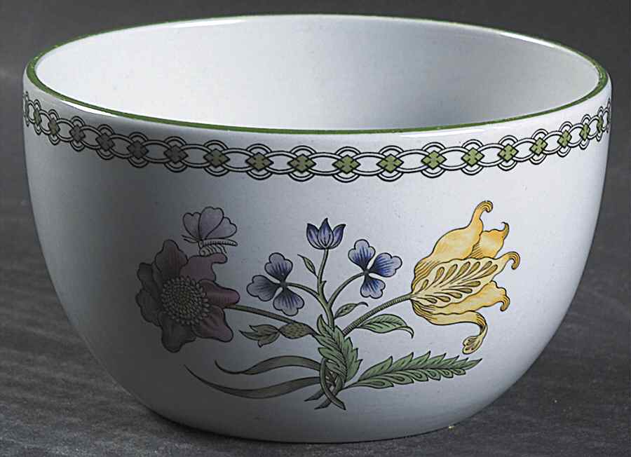 Summer Palace (Fine Stone) Open Rice/Sugar Bowl by Spode-1
