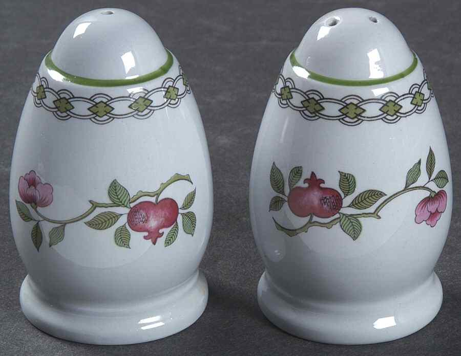 Summer Palace (Fine Stone) Salt & Pepper Set by Spode-1